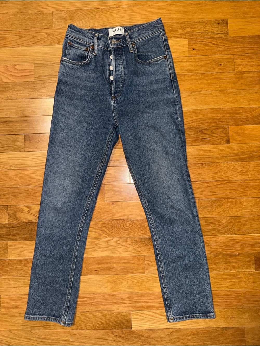 Agolde High Rise Riley jeans size 23